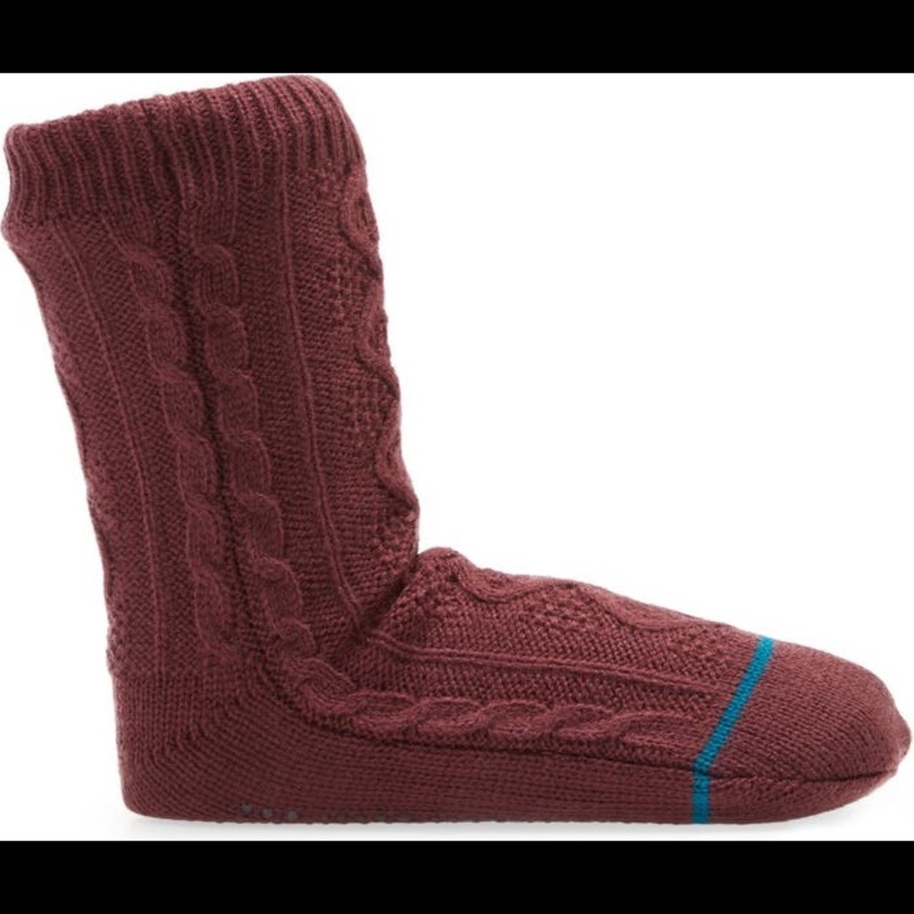 STANCE Roasted Cable Knit Slipper Socks
